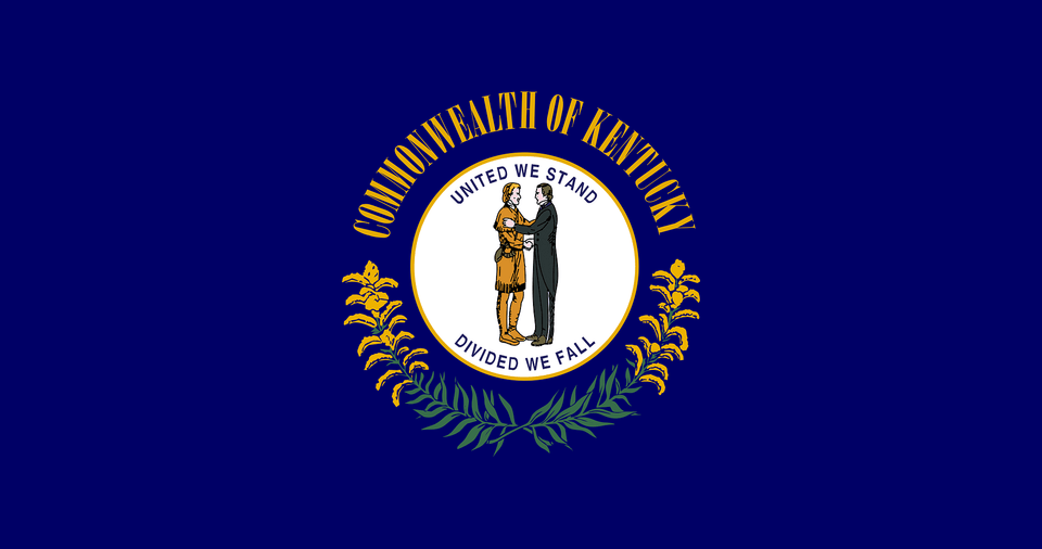Flag Of Kentucky Clipart, Logo, Person, Symbol Png Image