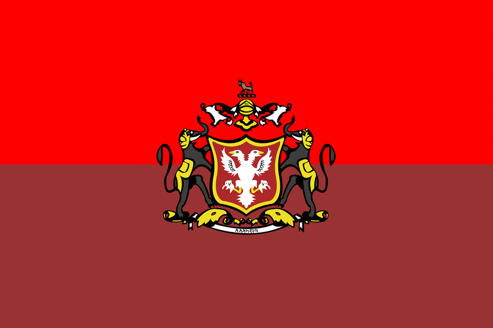 Flag Of Kingdom Of Mysore Clipart, Emblem, Symbol, Person Png