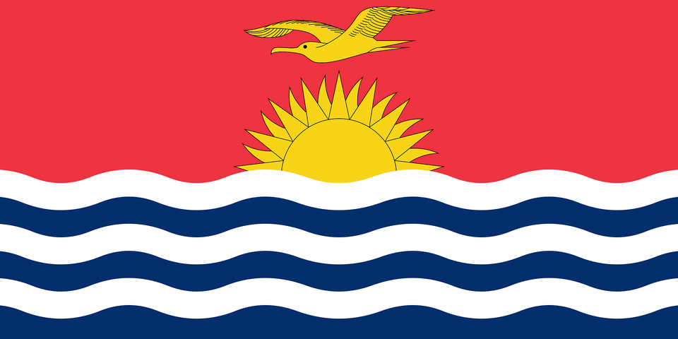 Flag Of Kiribati 2008 Summer Olympics Clipart, Animal, Bird, Logo Png Image
