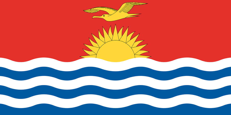 Flag Of Kiribati 2012 Summer Olympics Clipart, Animal, Bird Png Image