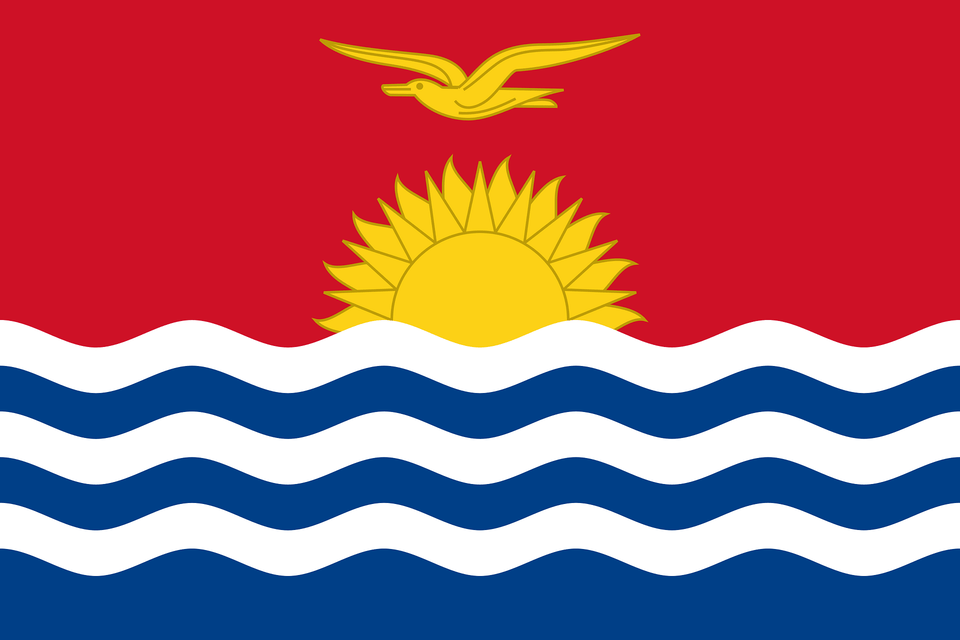 Flag Of Kiribati Clipart, Animal, Fish, Sea Life, Shark Png