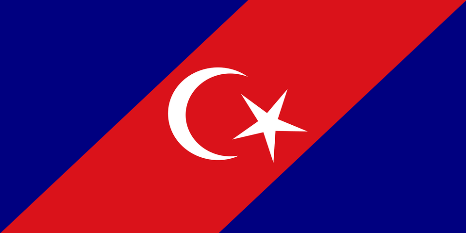 Flag Of Kluang Johor Clipart Free Png