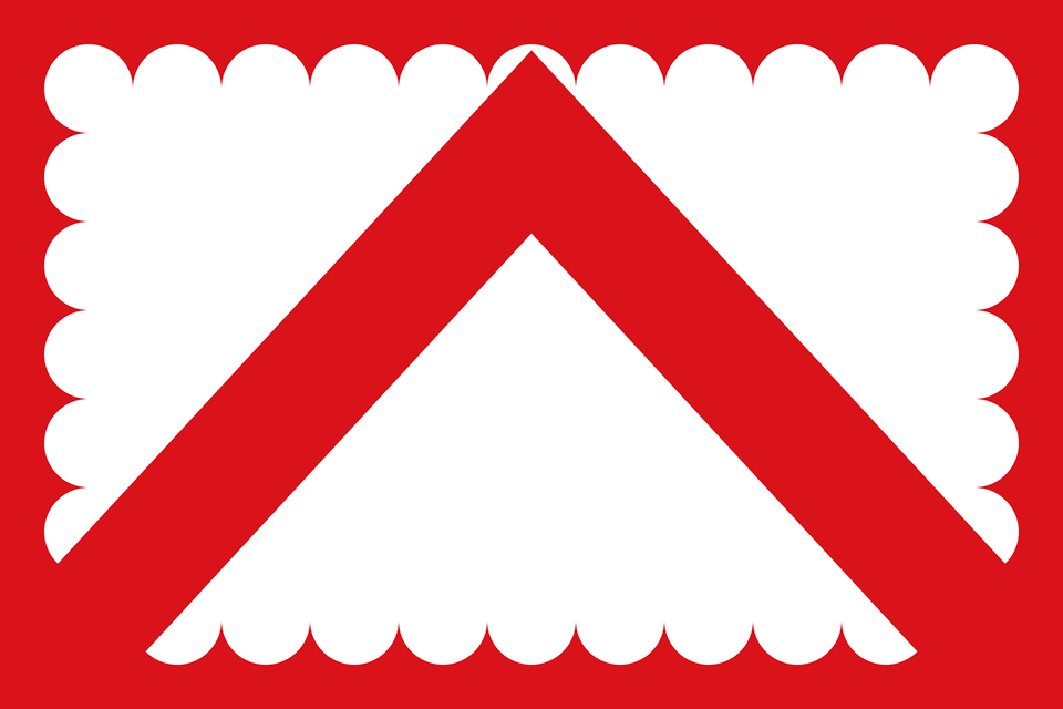 Flag Of Kortrijk Clipart, Triangle, Symbol, Sign, Dynamite Png