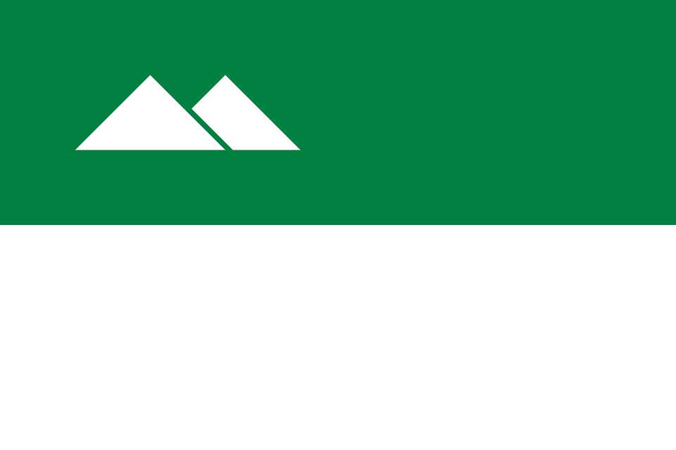 Flag Of Kurgan Kurgan Oblast Clipart, Green, Triangle Free Png Download