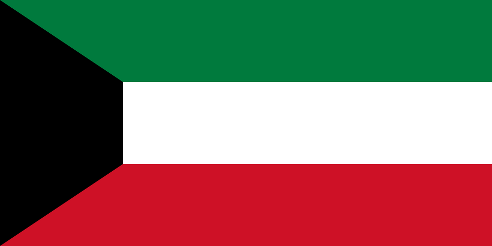Flag Of Kuwait Clipart Free Transparent Png