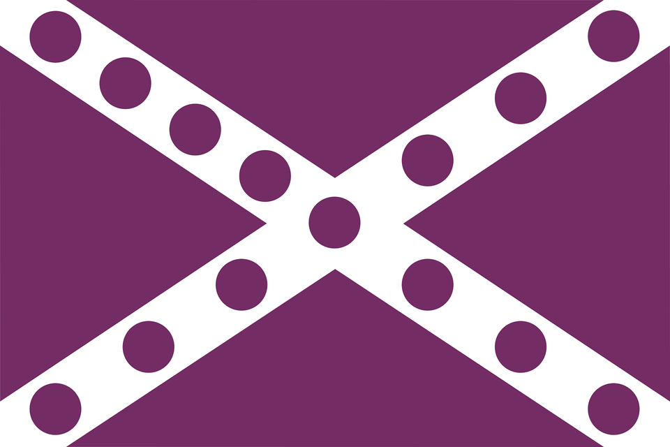 Flag Of La Ercina Spain Clipart, Pattern, Purple Free Png Download