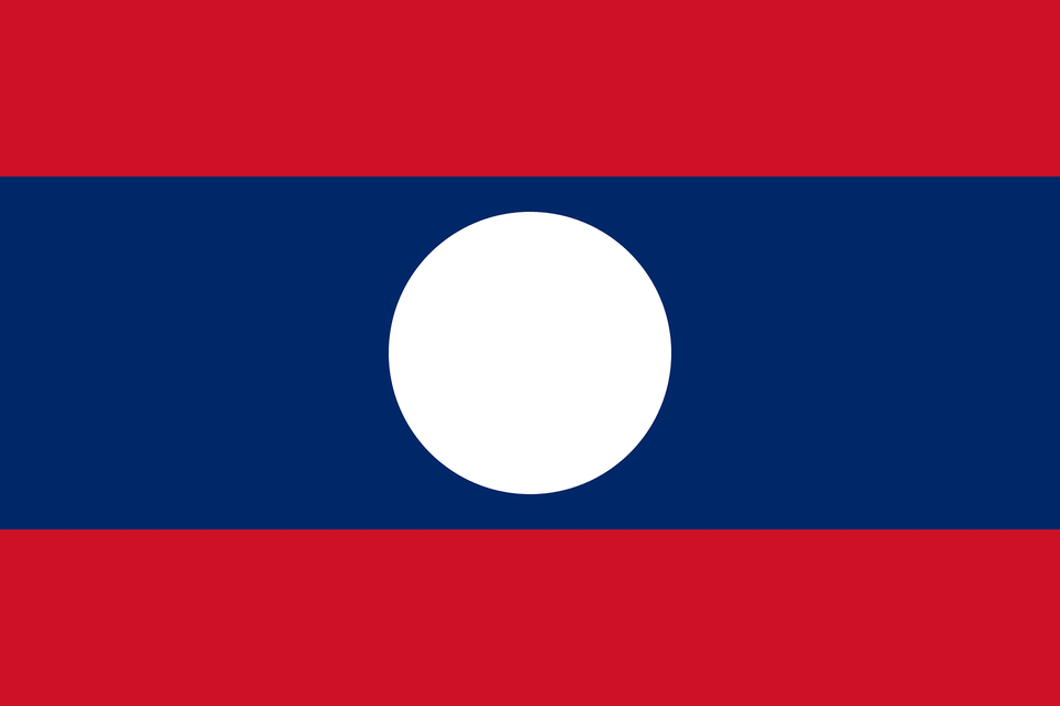 Flag Of Laos Clipart, Astronomy, Moon, Nature, Night Free Png Download