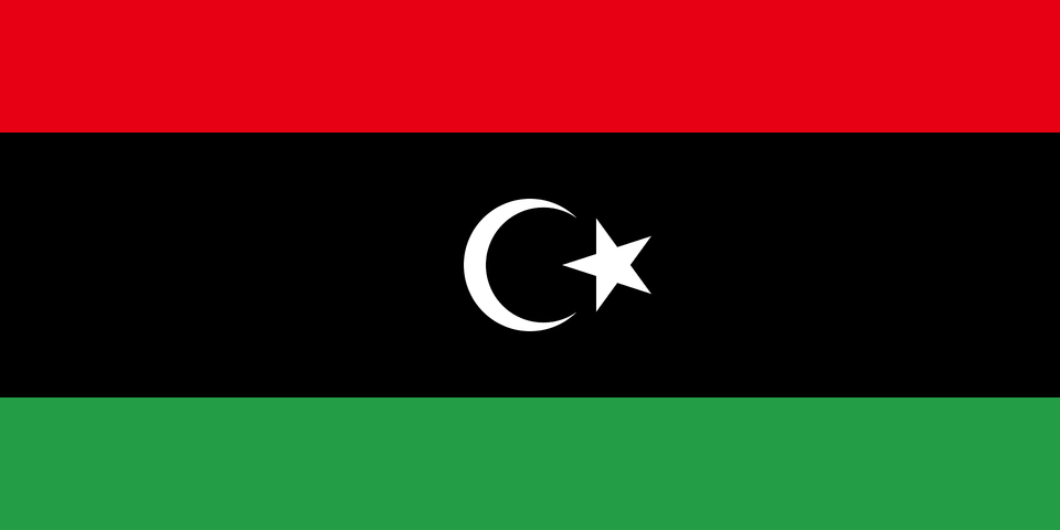Flag Of Libya Clipart, Star Symbol, Symbol Free Png