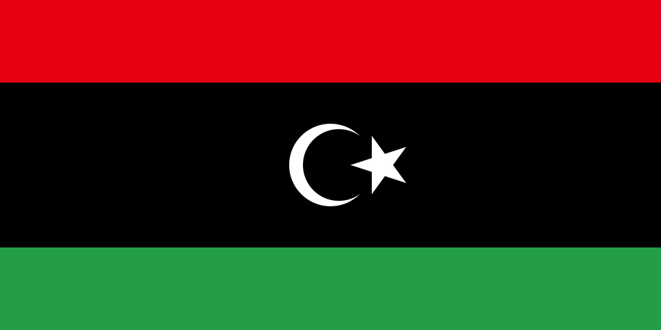 Flag Of Libya Clipart, Star Symbol, Symbol Free Transparent Png