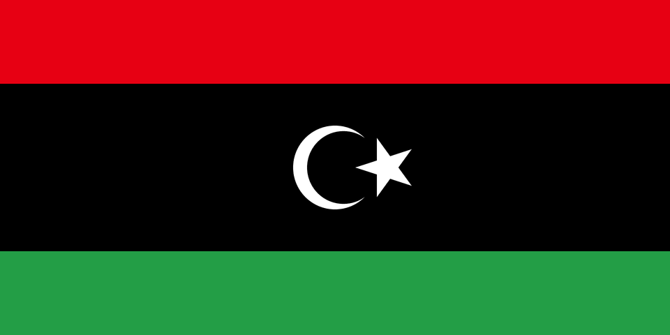 Flag Of Libya Clipart, Star Symbol, Symbol Png