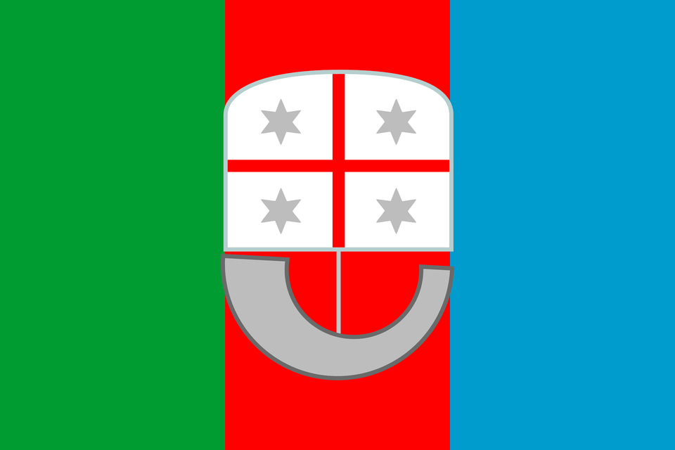 Flag Of Liguria Clipart, Symbol, Logo Free Transparent Png