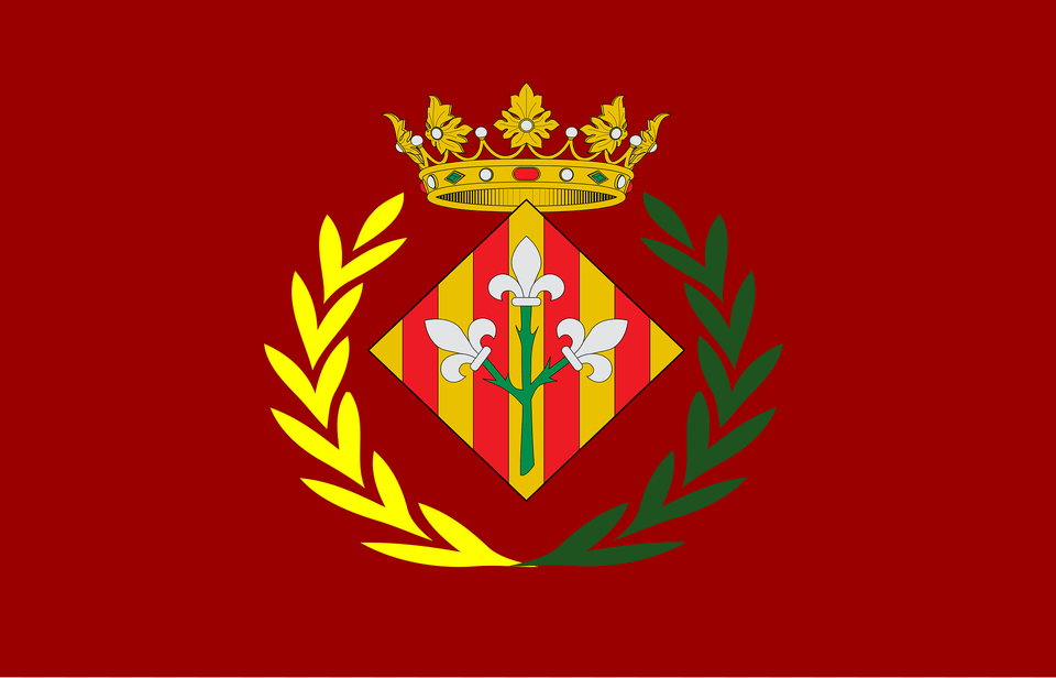 Flag Of Lleida Clipart, Emblem, Symbol, Dynamite, Weapon Free Transparent Png