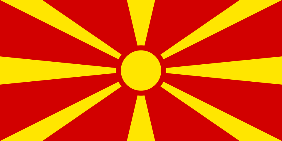 Flag Of Macedonia Clipart, Lighting, Nature, Outdoors Free Transparent Png