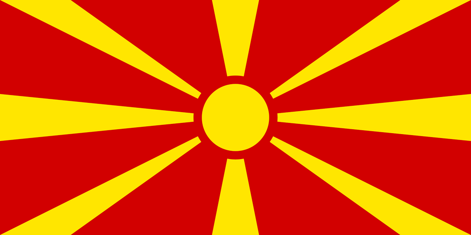 Flag Of Macedonia Clipart, Lighting, Nature, Outdoors Png