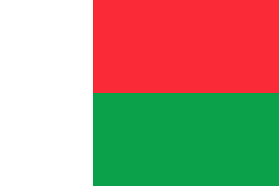 Flag Of Madagascar 2008 Summer Olympics Clipart Free Png