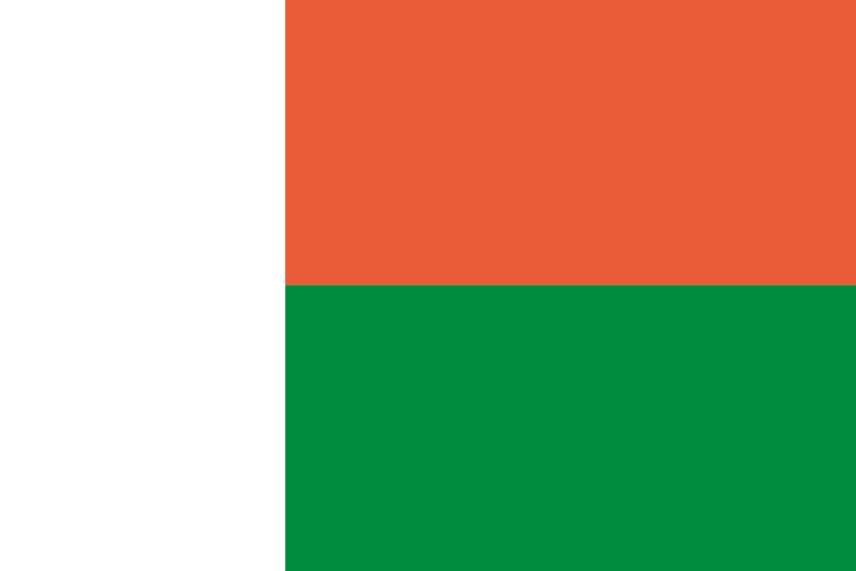 Flag Of Madagascar 2018 Winter Olympics Clipart Free Png