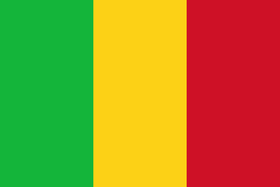 Flag Of Mali Clipart Free Png Download