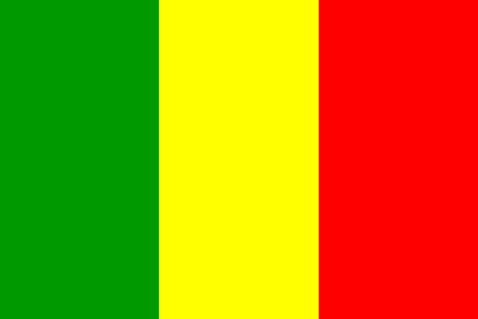 Flag Of Mali Clipart Free Png Download