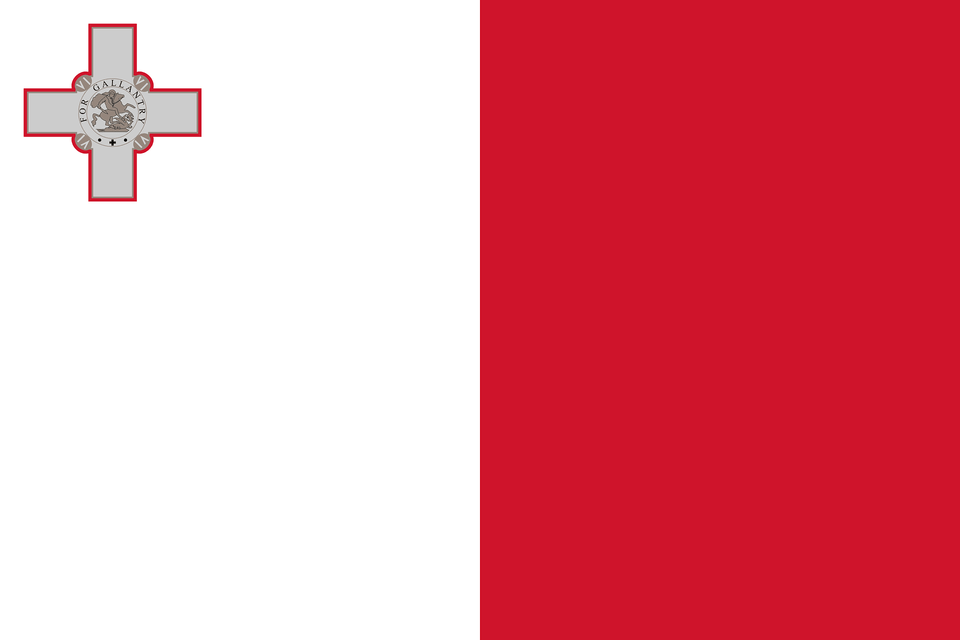 Flag Of Malta Clipart, Logo, Symbol, First Aid, Red Cross Png Image