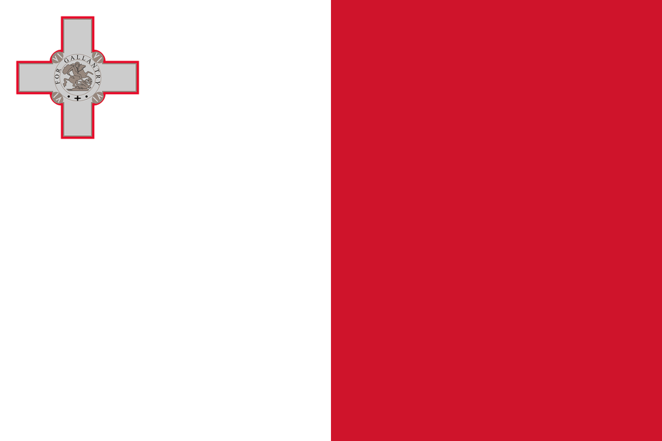 Flag Of Malta Clipart, Logo, Symbol, Cross, First Aid Free Png Download