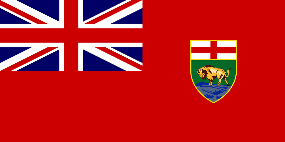Flag Of Manitoba Clipart Png