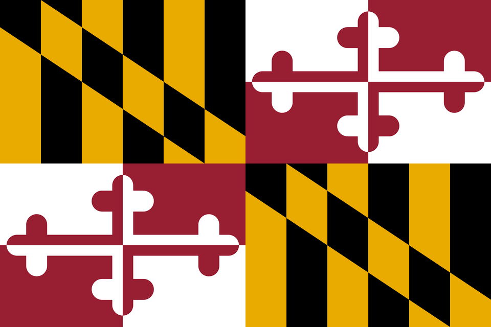 Flag Of Maryland Clipart, Cross, First Aid, Symbol Free Png