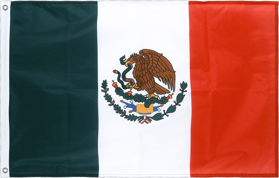 Flag Of Mexico Flag Of Mexico Fahne Mexican Cuisine Mexico Flag Transparent, Animal, Bird, Chicken, Fowl Free Png
