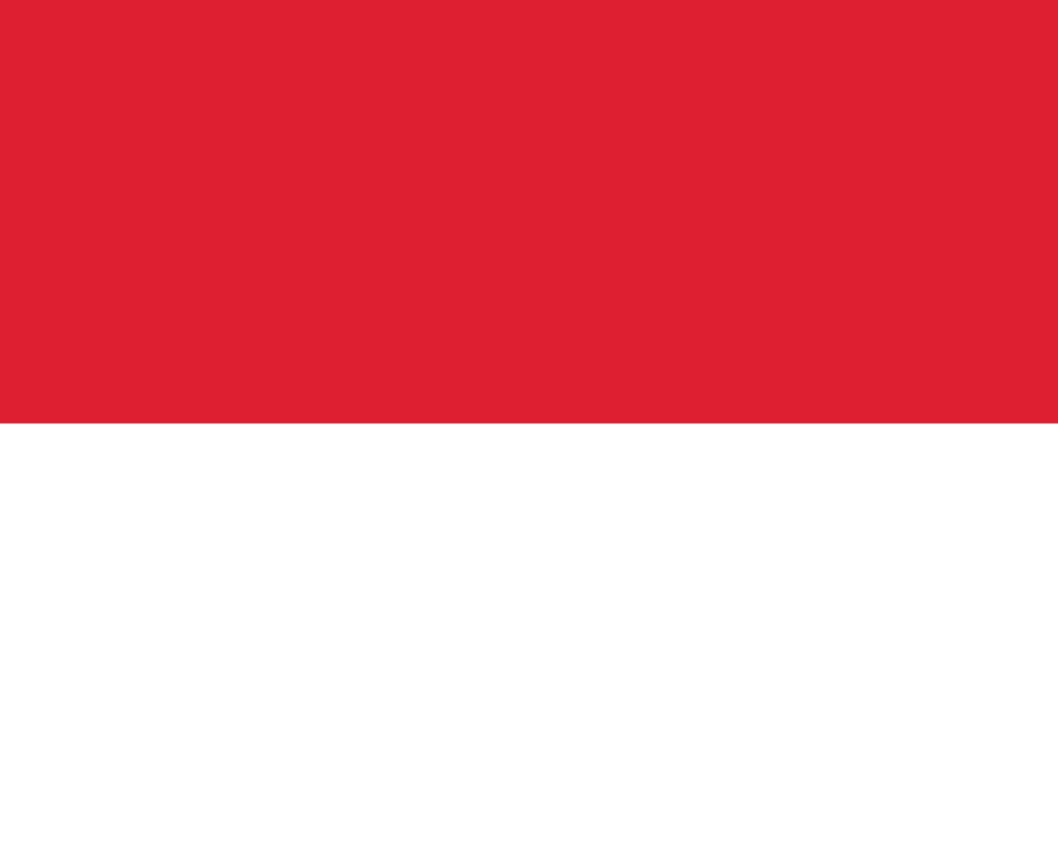 Flag Of Monaco 2018 Winter Olympics Clipart, Maroon Png Image