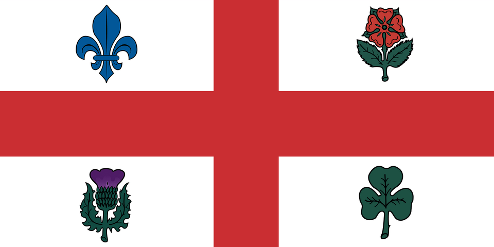Flag Of Montreal 1939 2017 Clipart, Leaf, Plant, Symbol, Logo Free Png