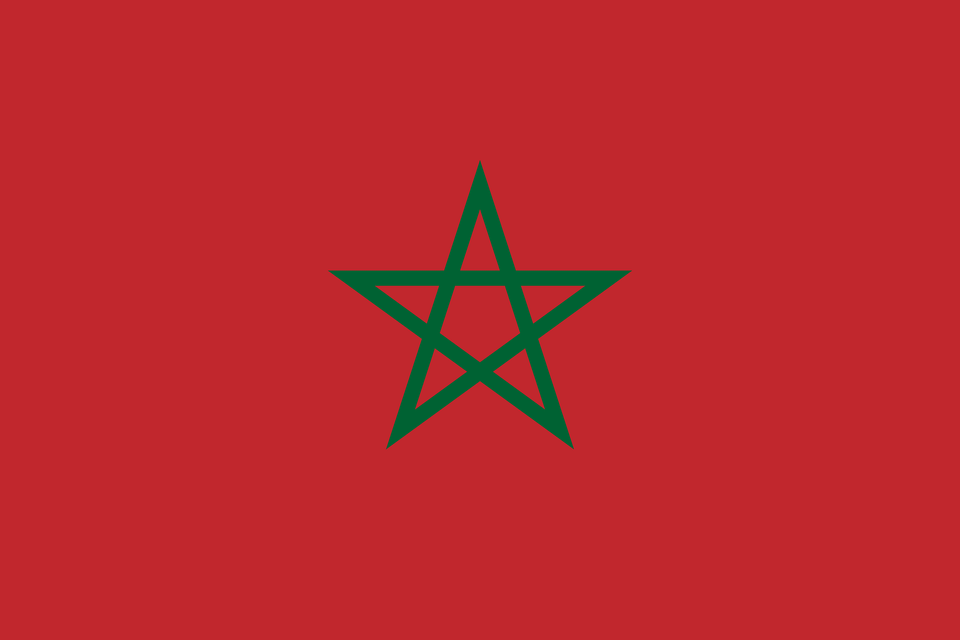 Flag Of Morocco 2005 Clipart, Star Symbol, Symbol Free Transparent Png