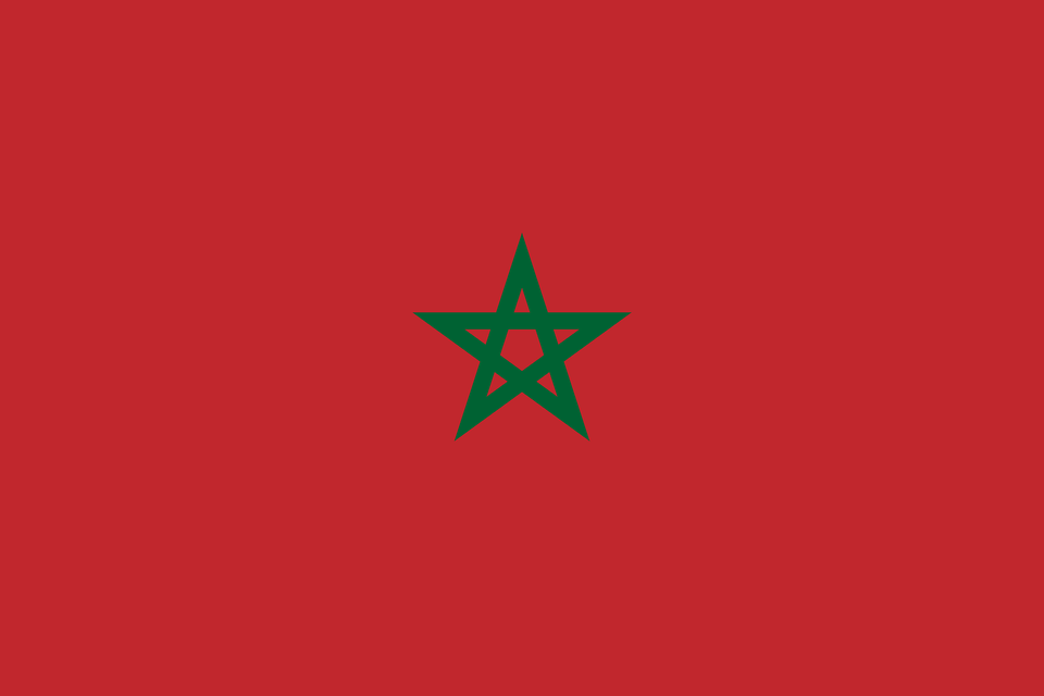 Flag Of Morocco Clipart, Star Symbol, Symbol Free Png