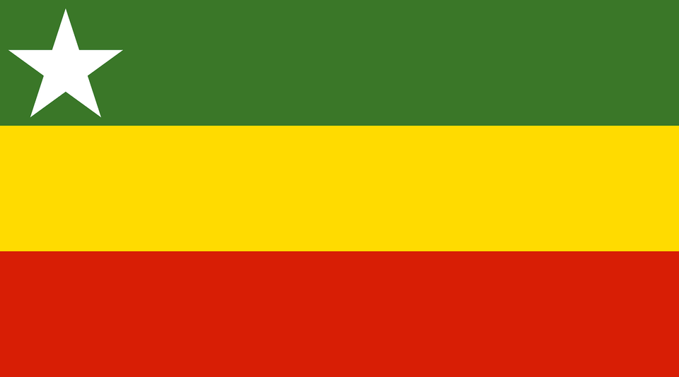 Flag Of Myanmar 2006 Proposal Clipart Free Png