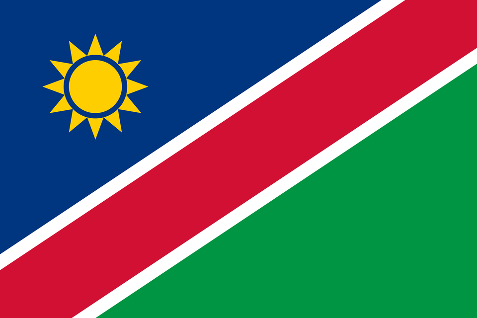Flag Of Namibia Clipart Free Png Download