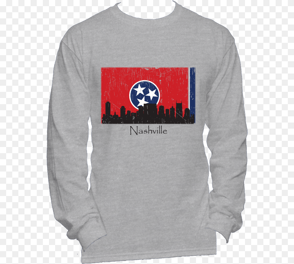 Flag Of Nashville Tennessee Tennessee State Flag, Sweater, Sleeve, Clothing, Knitwear Png