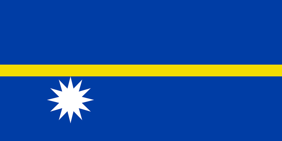Flag Of Nauru 2008 Summer Olympics Clipart, Nature, Outdoors Free Png Download