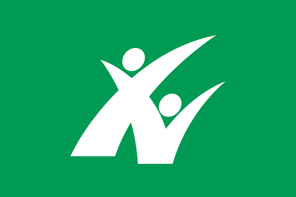Flag Of Nayoro Hokkaido Clipart, Logo, Animal, Fish, Sea Life Png
