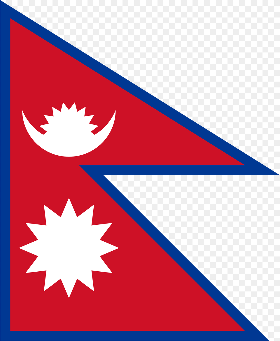 Flag Of Nepal, Triangle Png