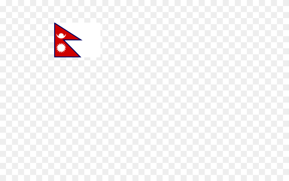 Flag Of Nepal Logo Transparent Vector, Triangle Png Image