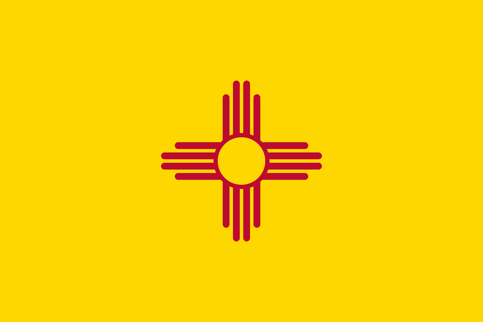 Flag Of New Mexico Clipart, Logo, Outdoors, Nature Png