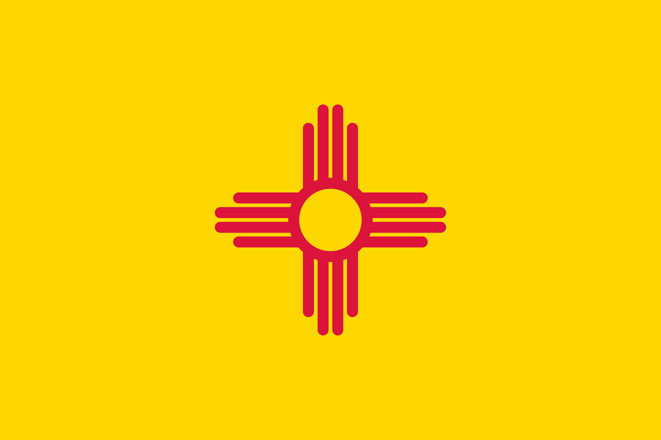 Flag Of New Mexico Clipart, Logo, Outdoors, Nature Png