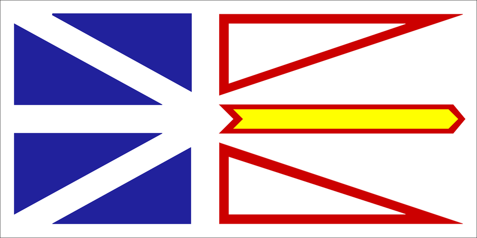 Flag Of Newfoundland Canada Clipart Png