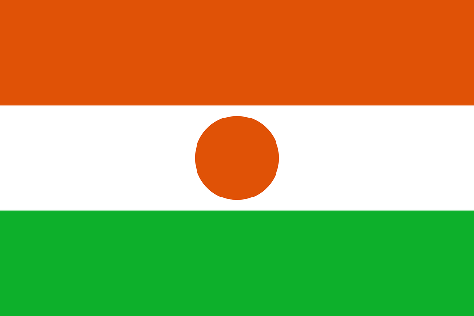 Flag Of Niger Clipart Free Png
