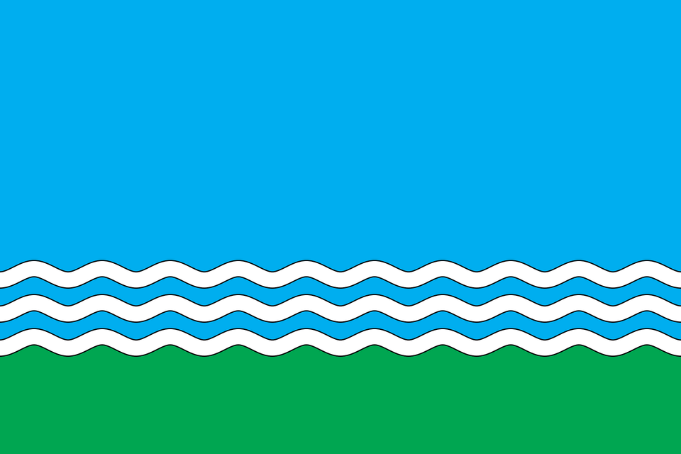 Flag Of Nikolske Raion Clipart, Pattern, Home Decor, Nature, Outdoors Png Image