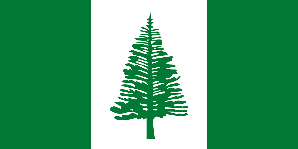 Flag Of Norfolk Island Clipart, Fir, Pine, Plant, Tree Free Transparent Png
