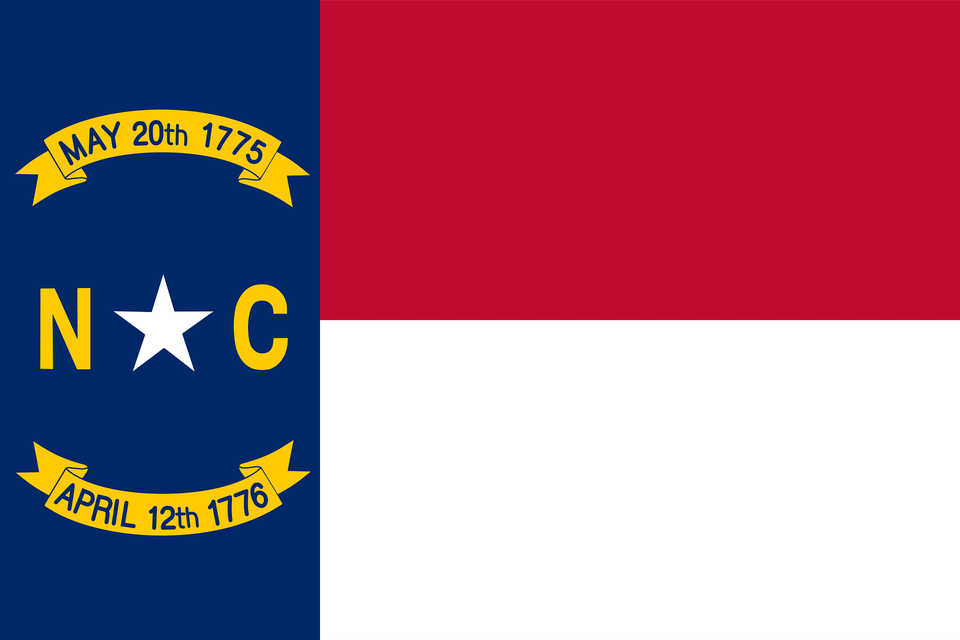Flag Of North Carolina Clipart, Logo Png