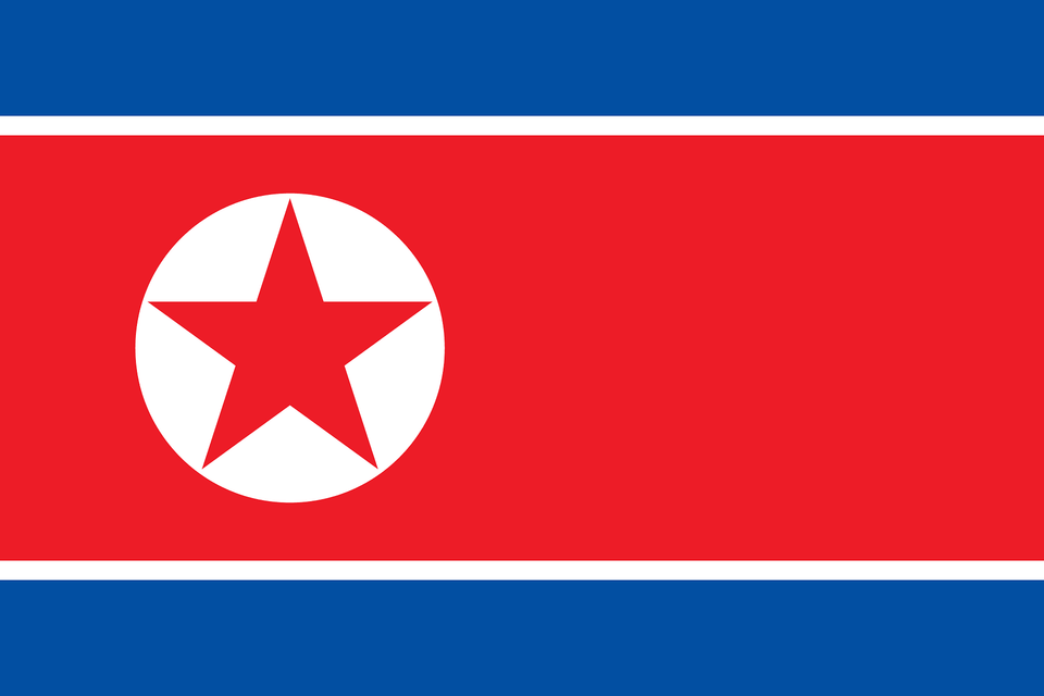 Flag Of North Korea Clipart, Star Symbol, Symbol Free Png Download