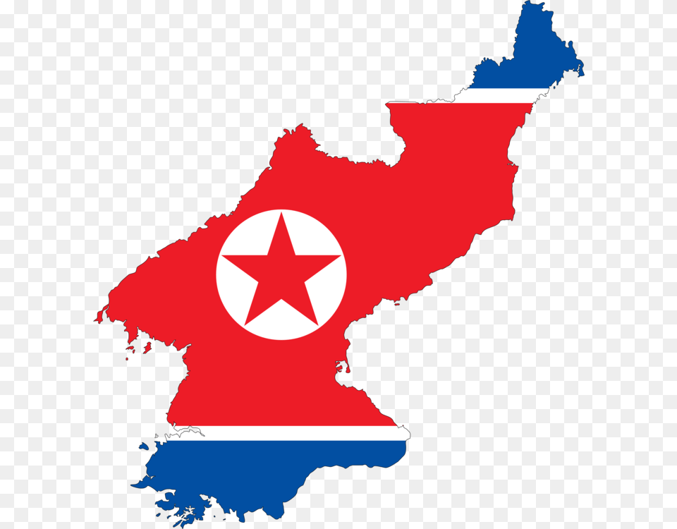 Flag Of North Korea Flag Of South Korea National Flag Star Symbol, Symbol, Adult, Female Free Png