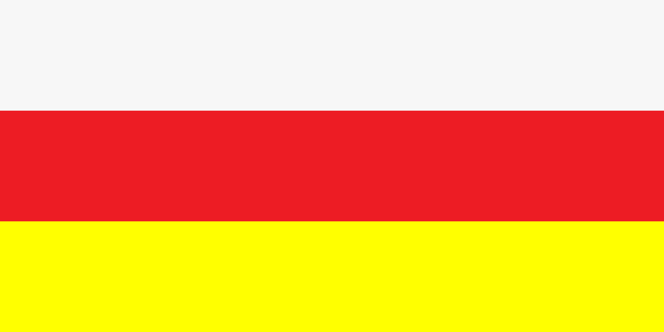 Flag Of North Ossetia Alania Clipart Png