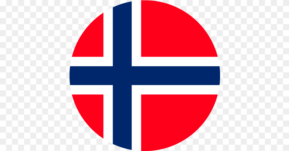 Flag Of Norway Circle Norway Flag, Logo Png