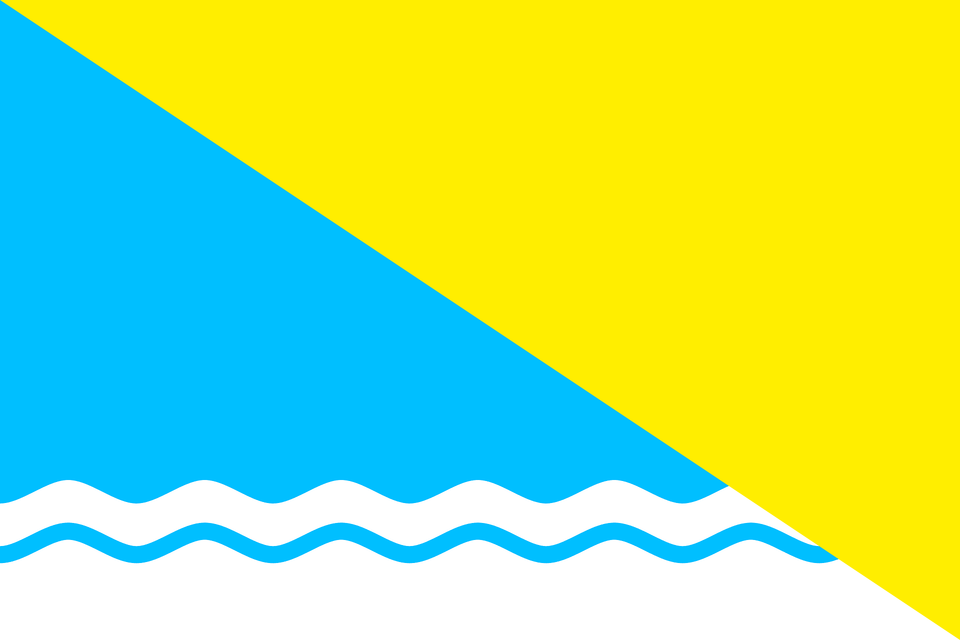 Flag Of Novoazovsk Raion Clipart, Triangle Free Png